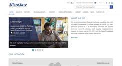Desktop Screenshot of microsave.net